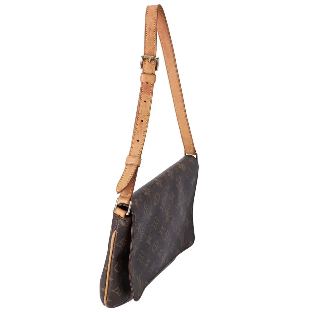 Louis Vuitton Musette Tango Short Strap Monogram Shoulder Bag M51257 Brown